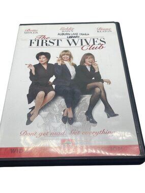 First Wives Club DVD Bette Midler Goldie Hawn Diane Keaton copyright 1998 READ